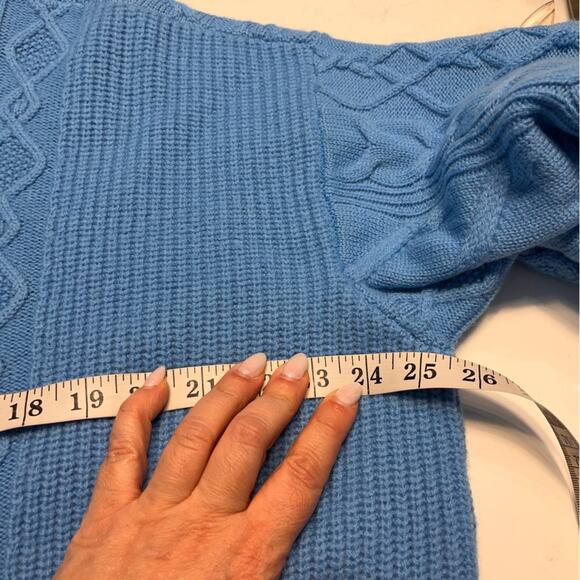 CAMI NYC Davney Merino Wool Cable Sweater NWT XL - Picture 11 of 12